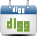 Digg Shadow Icon 128x128 png